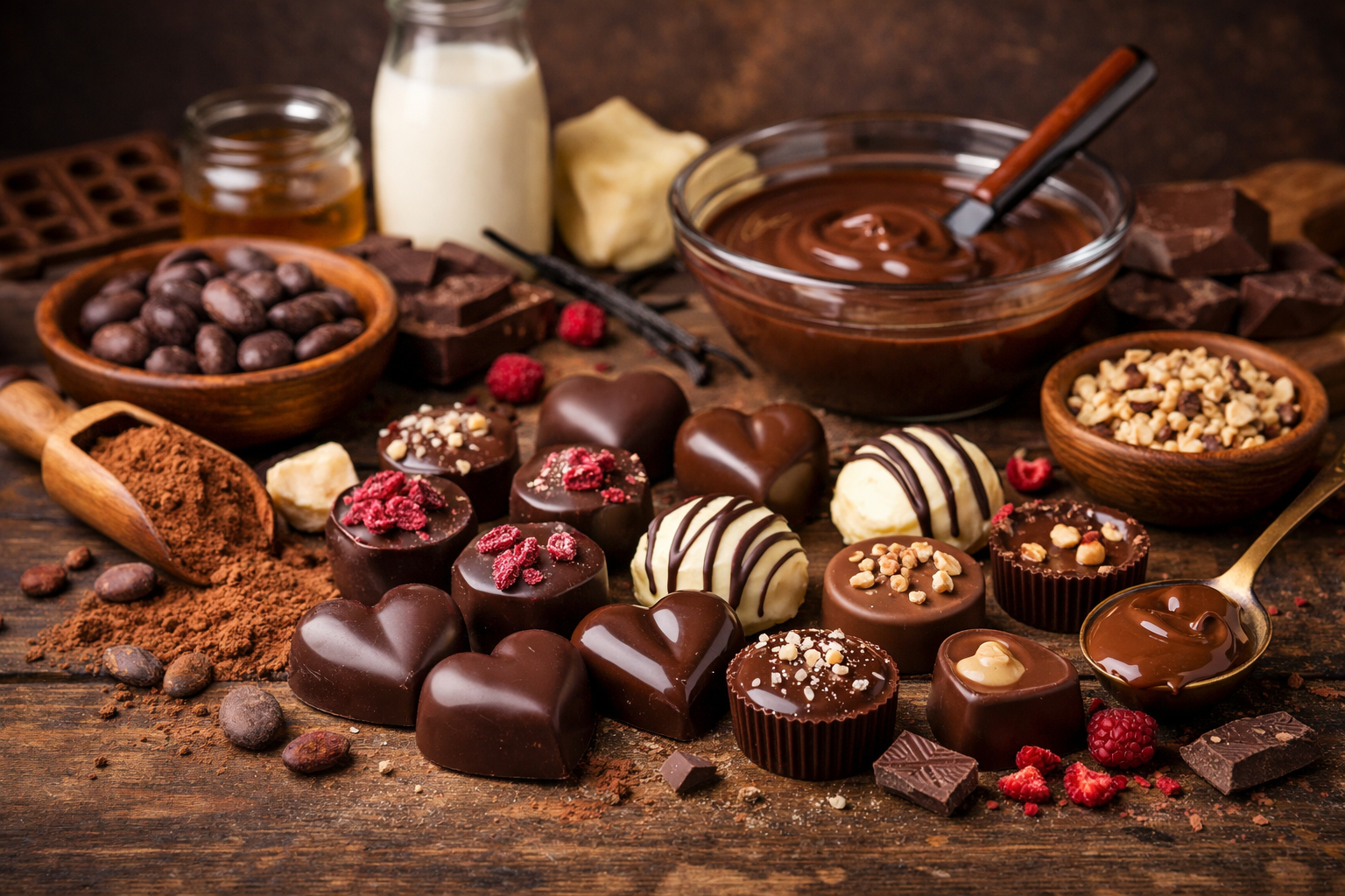 From Bean to Bliss: Crafting Homemade Chocolates with Love